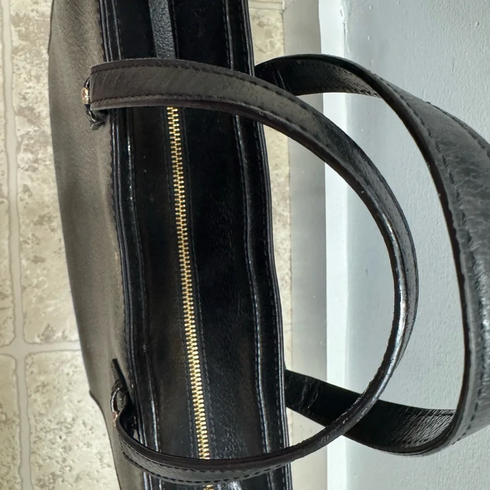 Kate Spade Black Textured Tote - Picture 4 of 7